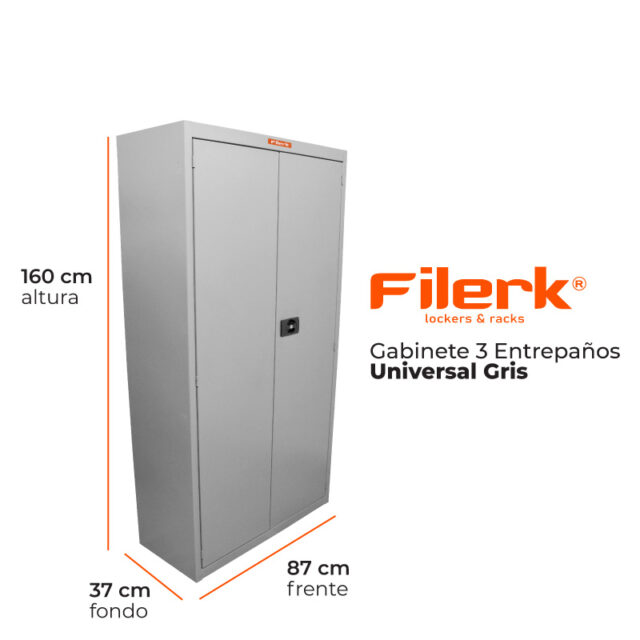 Gabinete Universal 2E -GR – Gabinetes Metálicos Filerk | Fabricantes de